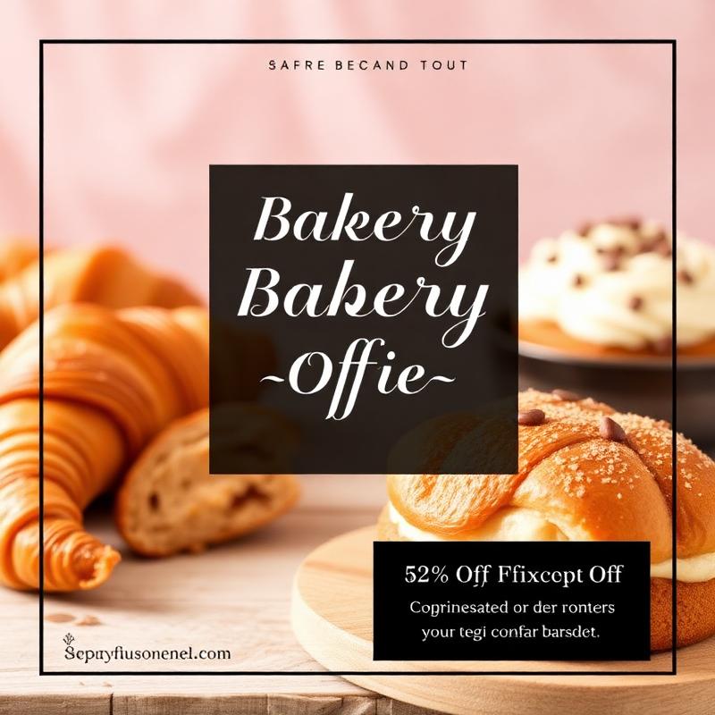 AI generated bakery post — Custom Cake Orders